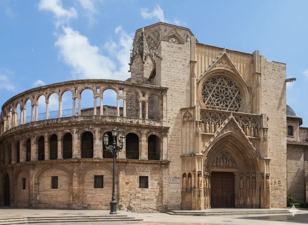 Porta gotica della Cattedrale di Valencia