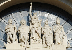 Cinque continenti - Palazzo delle Poste