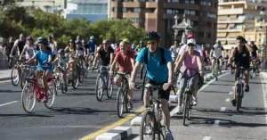 Valencia in bicicletta