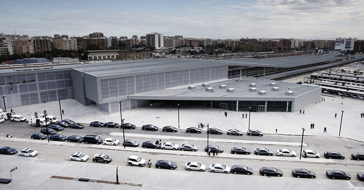Stazione dei treni di Valencia