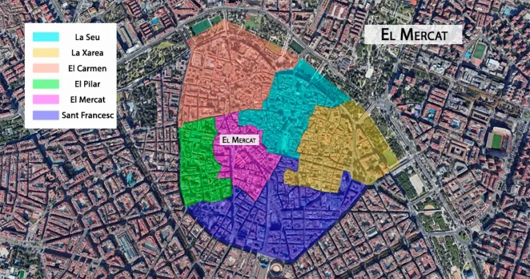 El Mercat di Valencia - Quartieri del centro storico