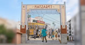Murales omaggio a Nazaret di Paco Roca e Martín Forés