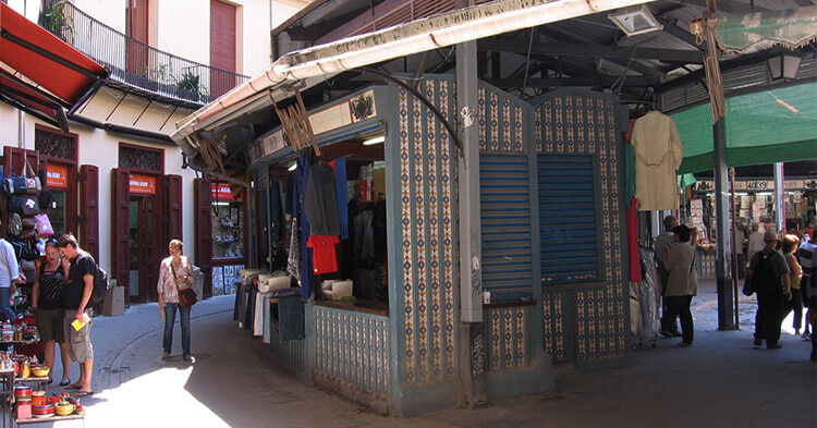 Plaza Redonda in Passato