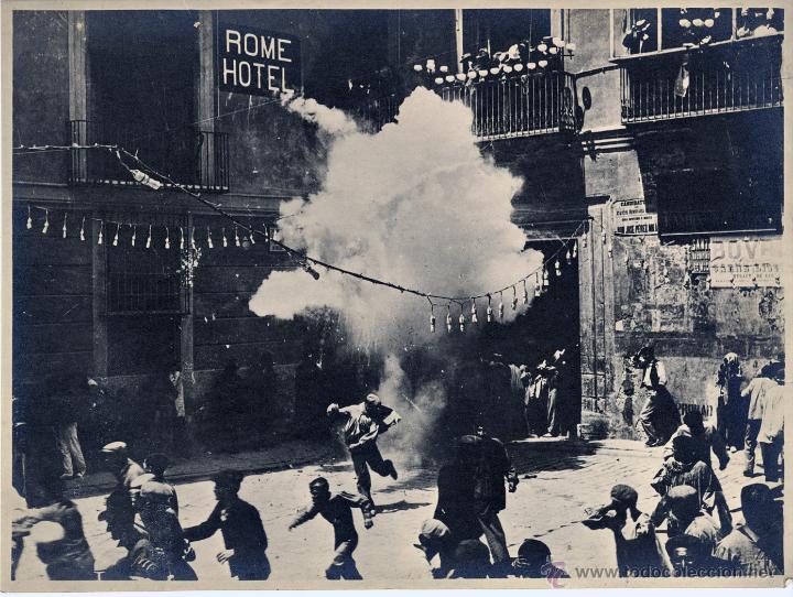 Traca valenciana in passato