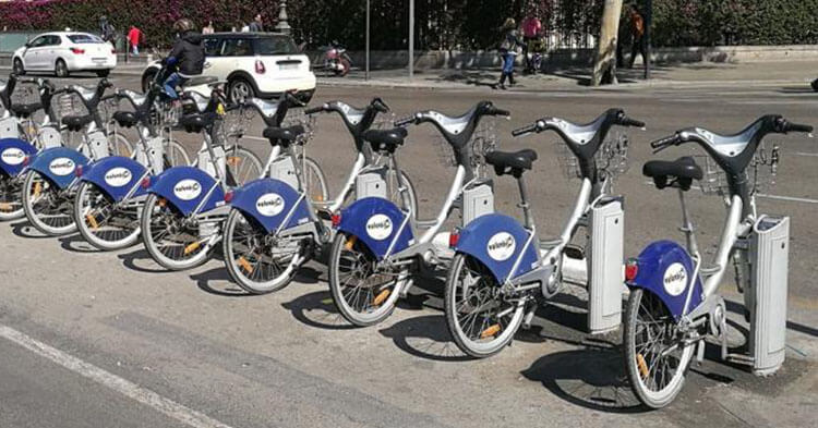 Biciclette del servizio pubblico