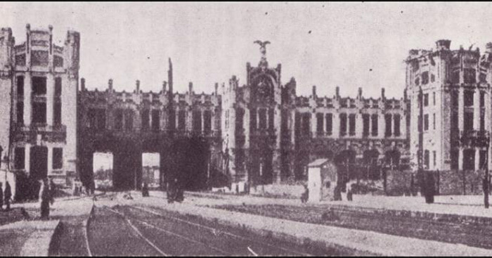 Stazione dei treni del Norte