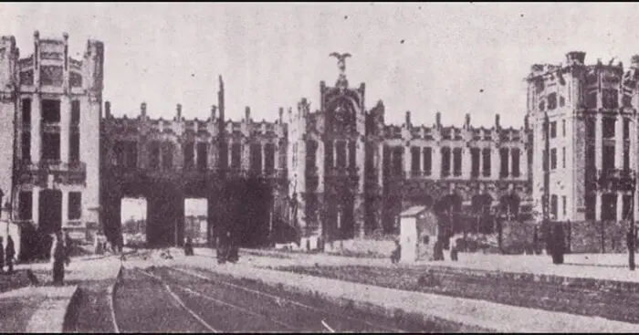 Stazione dei treni del Norte