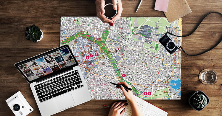 Gira mappe a Valencia