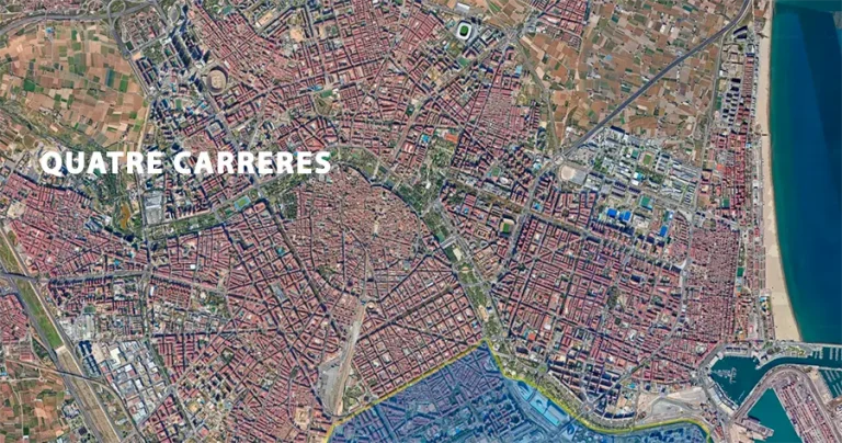 Quatre Carreres a Valencia: guida alla zona