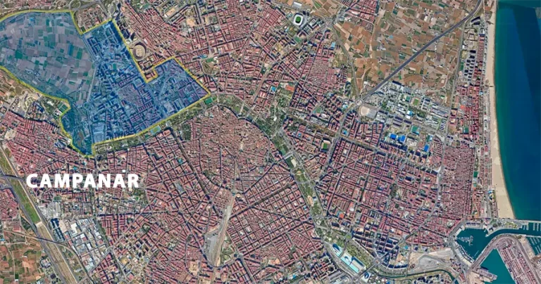 Campanar a Valencia: guida al distretto