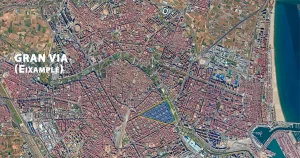 Gran Via a Valencia: guida alla zona
